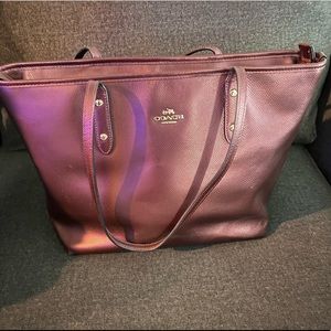 Authentic coach tote